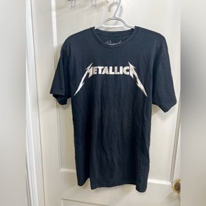 Metallica Band T-Shirt Men's Size Adult Large Black